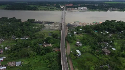 Shaheed Abdur Rob Serniabad Bridge Stock Footage 251859474