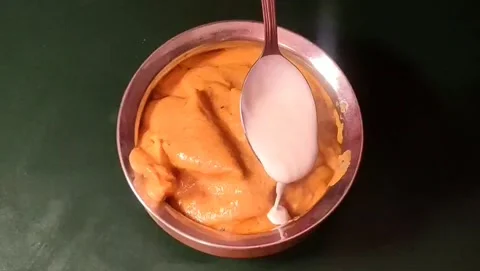 Shahi Paneer recipe Video stock 202069703