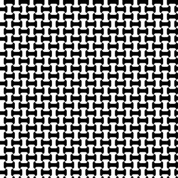 Сhain interlocking pattern seamless vector Stock Illustration