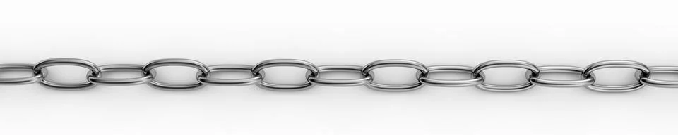 Shain isolated on white Stock Illustration