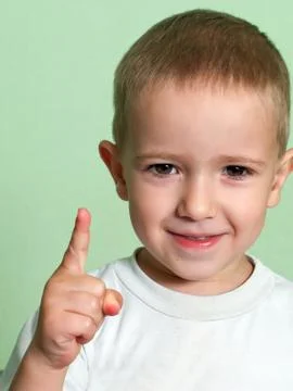 Shake finger Stock Photos