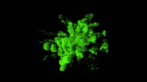 Shake the green precipitate Video stock 10876551