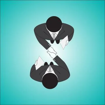 Shake hand Stock Illustration