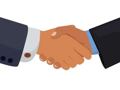 Shake Hand Stock Illustration