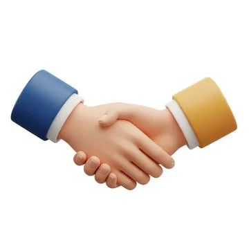 Shake-Hands-1 Stock Illustration