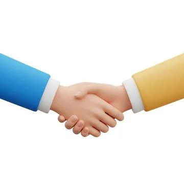 Shake-Hands-2 Stock Illustration