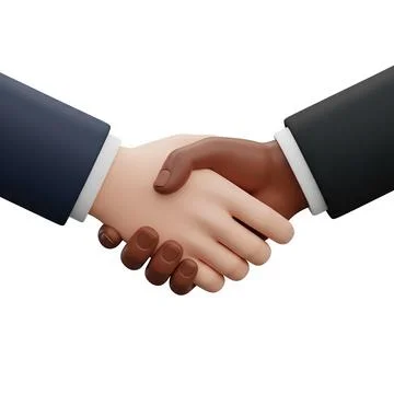 Shake-Hands-4 Stock Illustration