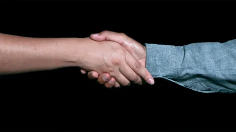 Shake hands Stock Footage 31354187