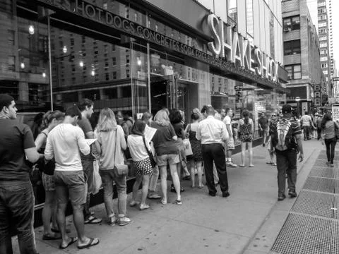 Shake Shack Line Stock Photos