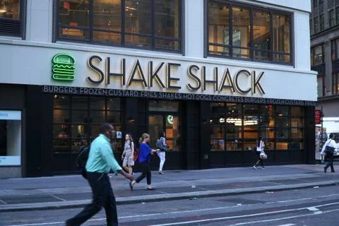 Shake Shack store front Stock Photos