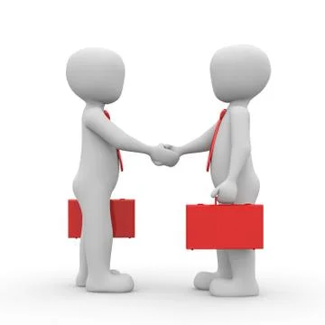 Shakehands Stock Illustration