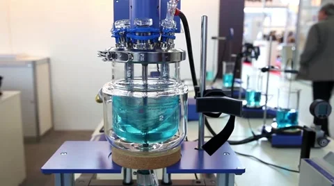 Shaker equipment in laboratory Stock Footage 52763322