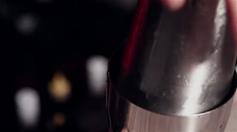 Shaker in slow motion Stock Footage 67866938