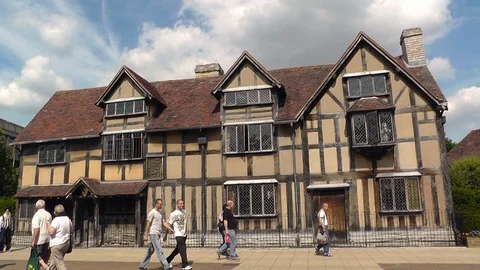 Shakespeare's Birthplace Stock Footage 89713468