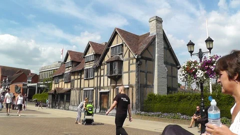 Shakespeare's Birthplace Stock Footage 89736953