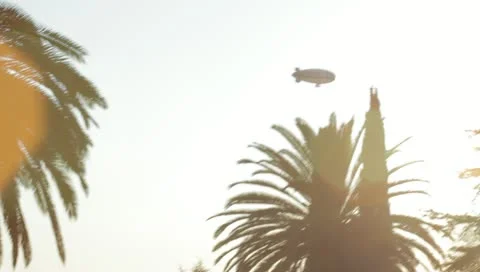 SHAKEY CAM BLIMP Stock Footage 11138466