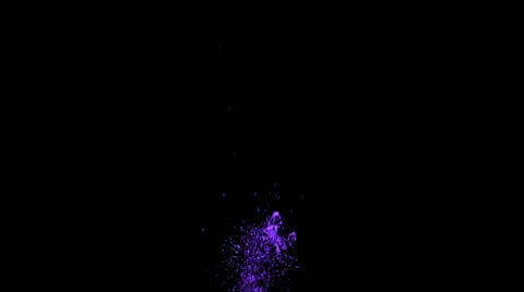 Shaking Explosion Of Vibrant Colored Particles - 77 Stockbeeldmateriaal 68808256