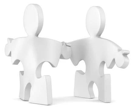 Shaking hands. Stock Illustration