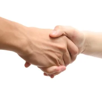 Shaking hands Stock Photos