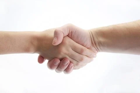 Shaking hands Stock Photos