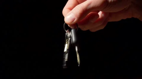 Shaking keys Stock Footage 151607656