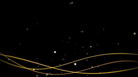 Shaking line animation on black background Stock Illustration