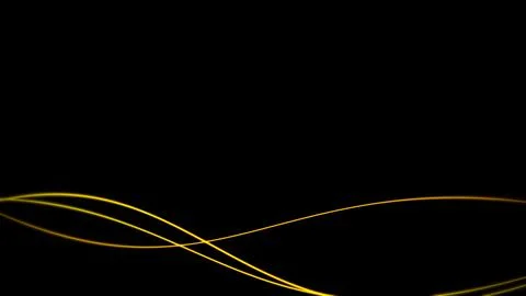 Shaking line animation on black background Stock Illustration