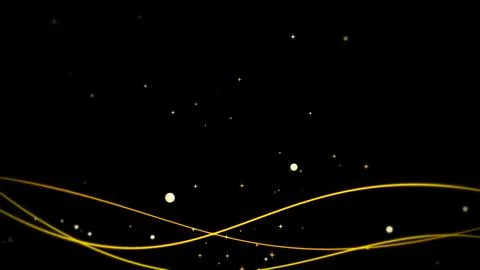 Shaking line animation on black background Stock Illustration