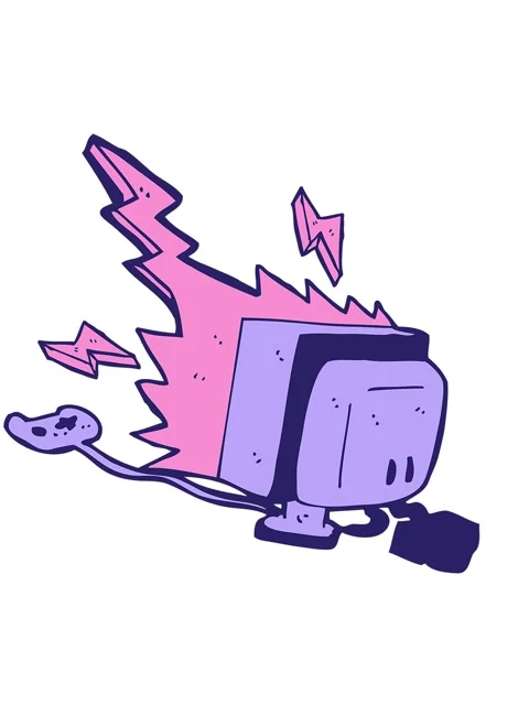 Shaking motion animation of cartoon computer game Stock Footage 324420527