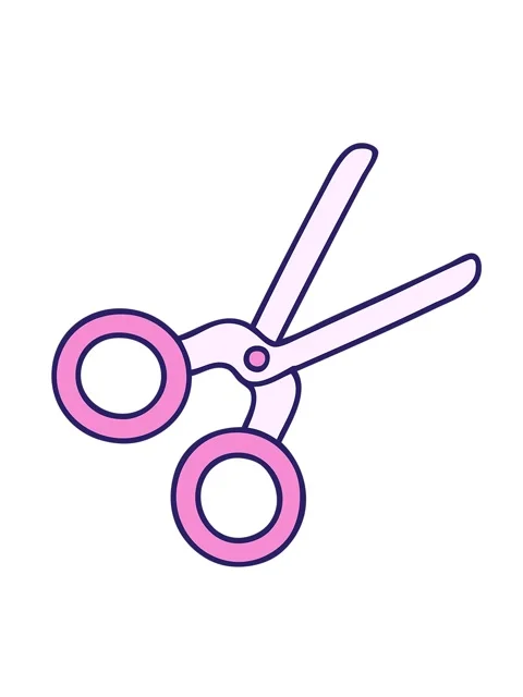Shaking motion animation of cartoon of a pair of scissors Vídeos de archivo 324248464