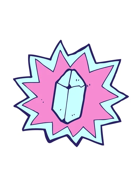 Shaking motion animation of cartoon ruby Stock Footage 324103179