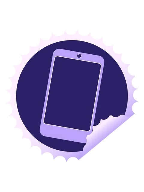 Shaking motion animation of cell phone graphic vector illustration round st.. Stock Footage 324075996