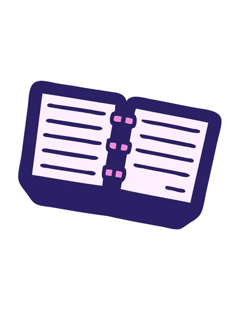 Shaking motion animation of cute cartoon of a stack of diaries Stock Footage 324402384