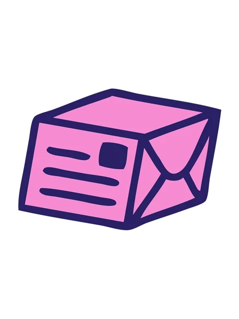 Shaking motion animation of cute cartoon of a paper parcel 库存影片 324455539