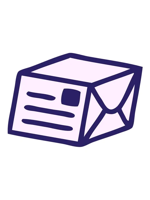 Shaking motion animation of cute paper parcel Video stock 324157180