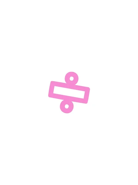 Shaking motion animation of division sign symbol icon Stock Footage 324441062