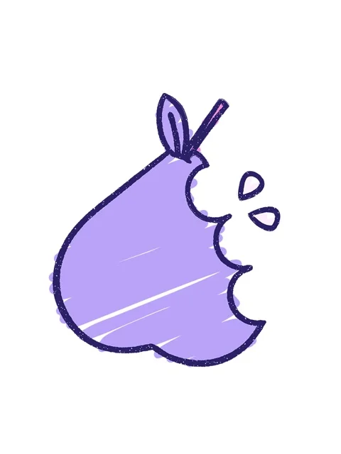 Shaking motion animation of Fruit Chalk Drawing Stock Footage 324217431