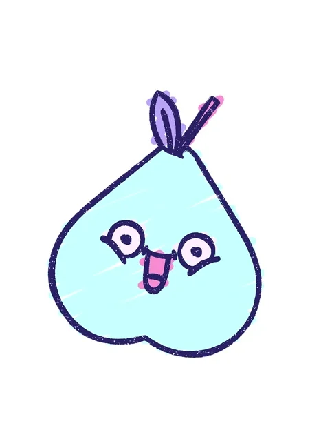 Shaking motion animation of Fruit Chalk Drawing doodle Stock Footage 324225837