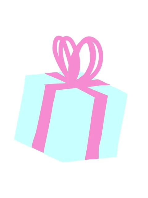 Shaking motion animation of gift wrapped present Stock Footage 324122049