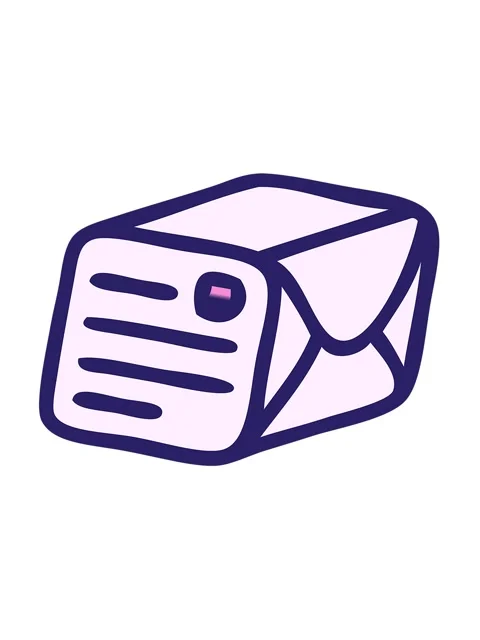 Shaking motion animation of gradient shaded cartoon of a paper parcel Stock Footage 324192784