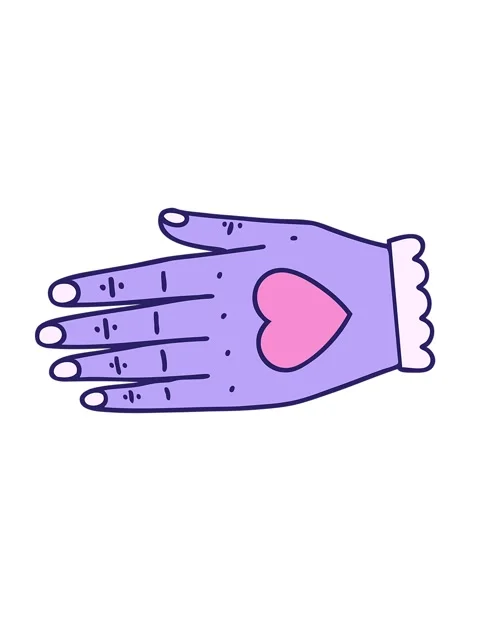 Shaking motion animation of a hand icon Stock Footage 324177920