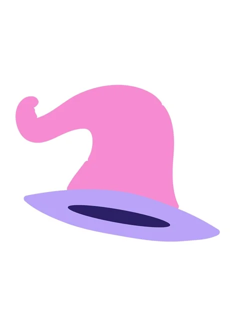 Shaking motion animation of old wizard hat Stock Footage 324484303