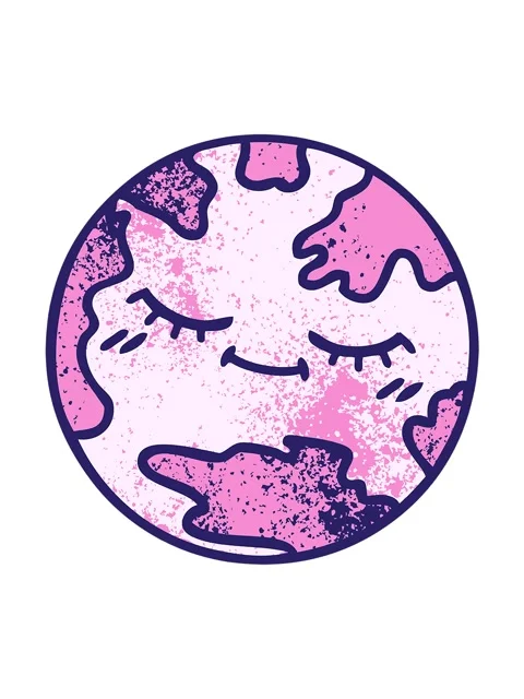 Shaking motion animation of retro texture cartoon of a planet earth 스톡 동영상 324246743