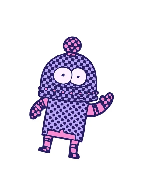 Shaking motion animation of robot with light bulb cartoon Stock Footage 324199610