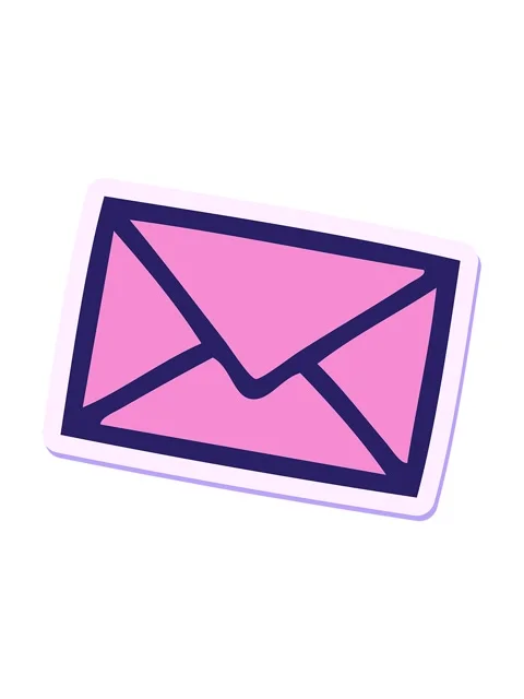Shaking motion animation of sticker of a cute cartoon paper envelope Vídeos de archivo 324478064