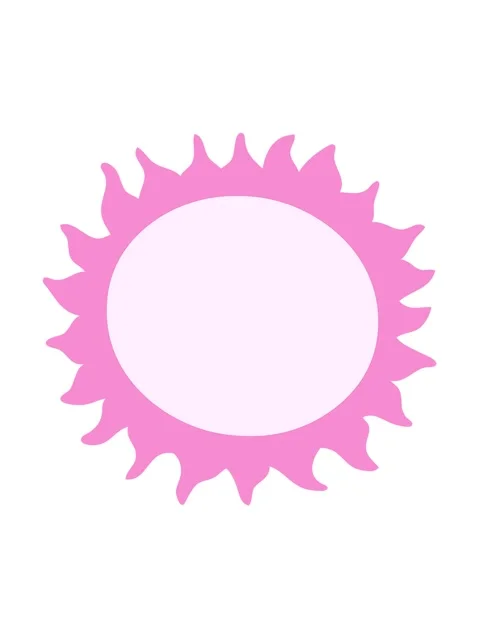 Shaking motion animation of sun doodle drawing Video stock 324315285