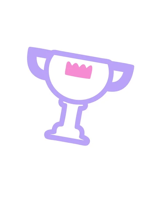 Shaking motion animation of trophy award symbol icon Stock Footage 324394344