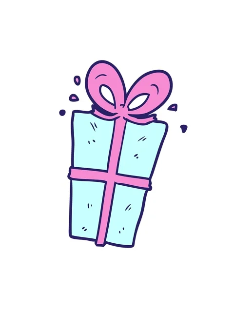 Shaking motion animation of wrapped gift Stock Footage 324336615