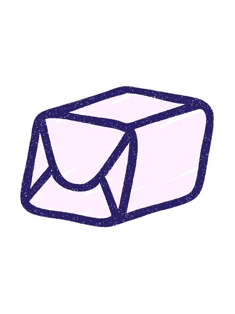 Shaking motion animation of Wrapped Parcel Chalk Drawing 스톡 동영상 324165907