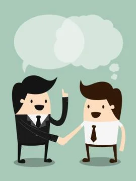 Shakinghands Stockillustratie